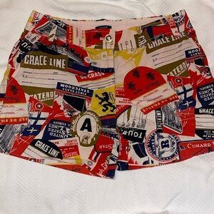 J.Crew City Fit Chino Shorts Size 6